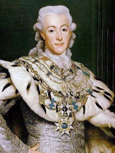 Alexander Roslin Gustavus III of Sweden Spain oil painting art
